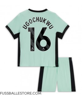 Günstige Chelsea Lesley Ugochukwu #16 3rd trikot Kinder 2023-24 Kurzarm (+ Kurze Hosen)